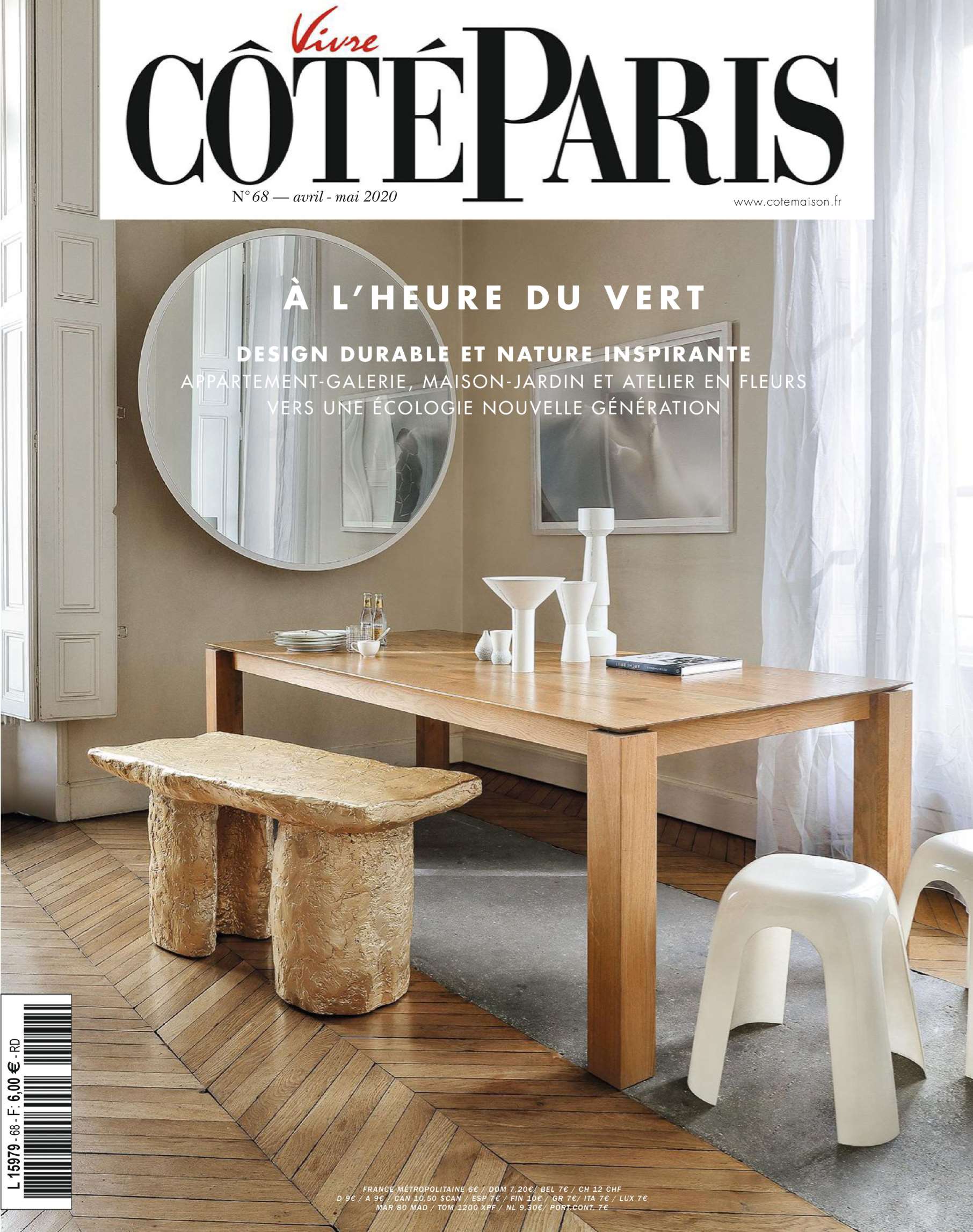 Vivre Coté Paris FR 2020-4-1 Cover