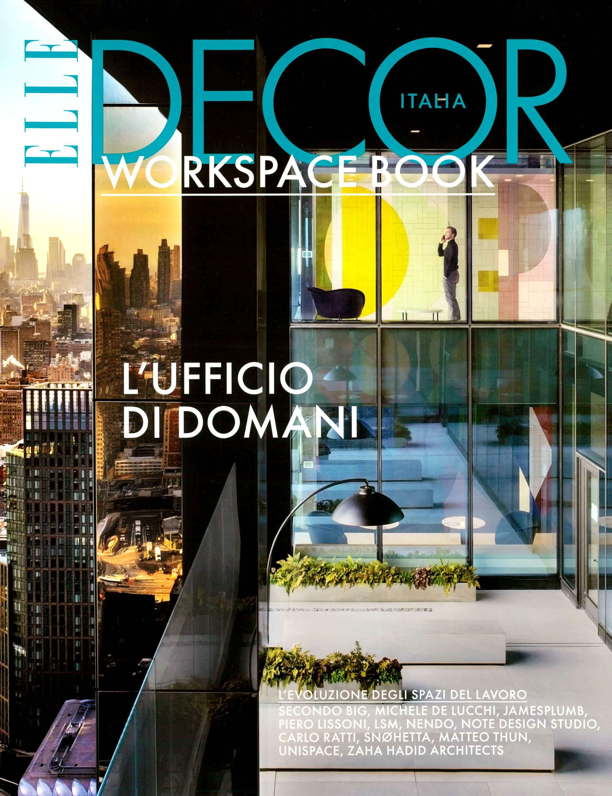 2021.03.01 – Elle Decor IT – Workspace Book – cover
